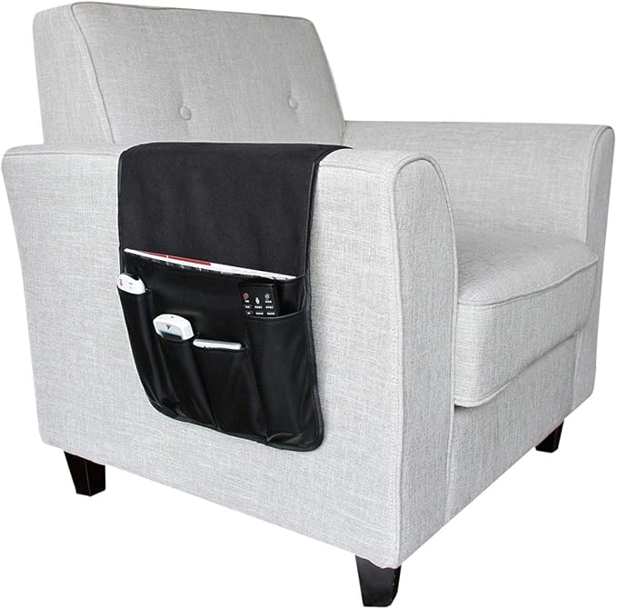 Couch Sofa Armrest Organiser Arm Chair Caddy Bedside Storage Pocket - Image 2
