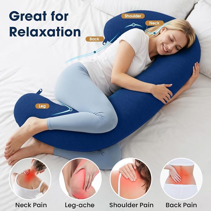 TranquilRelax C Shaped Body Pillow - Image 3