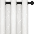 Deconovo Curtains for Living Room, Pattern Blackout Curtains 96 Inches Long | by Unknown