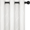 Deconovo Curtains for Living Room, Pattern Blackout Curtains 54 Inches Long | by Unknown
