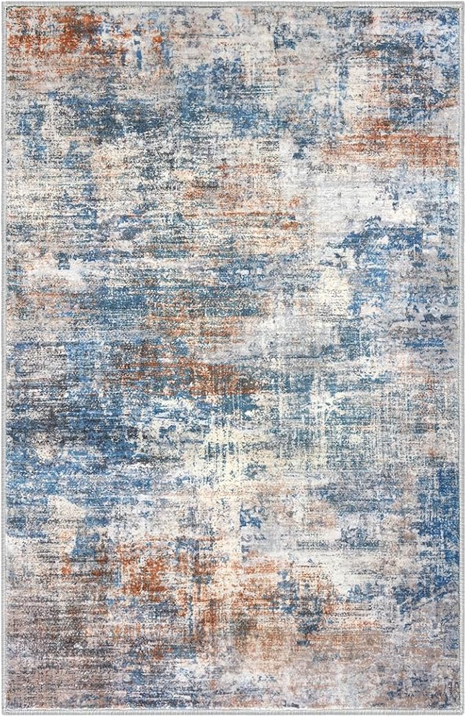 Abstract Area Rugs 8x10 Ft Washable Large Rugs - Image 10