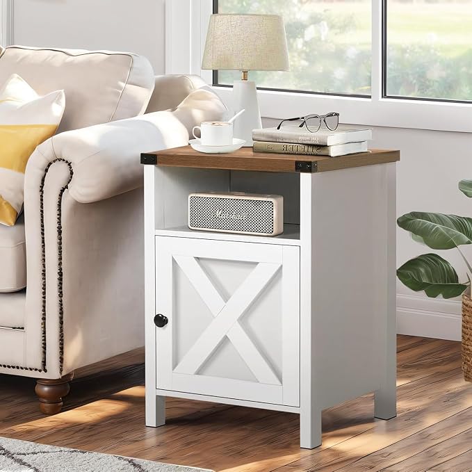 Farmhouse End Table, Nightstand - Image 7
