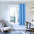 ChrisDowa Blackout Curtains Door Curtain 63 Inch Length Closet Drapes | 42W x by ChrisDowa