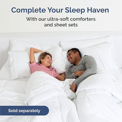 Wrap Around Dust Ruffle Bed Skirt - Brown - Twin/Twin XL Size Beds with 12 Inch Drop - Easy Fit Elastic Strap - Adjustable Pleated Bedskirt w/Brushed Fabric - Wrinkle Free - Women, Men, Kids & Teens