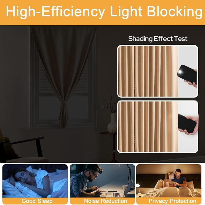 Self Adhesive Blackout Curtains - Image 3