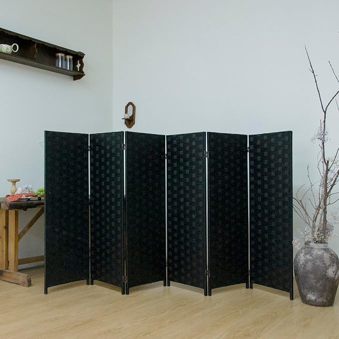 6 Panel Short Room Divider Screen - Image 3