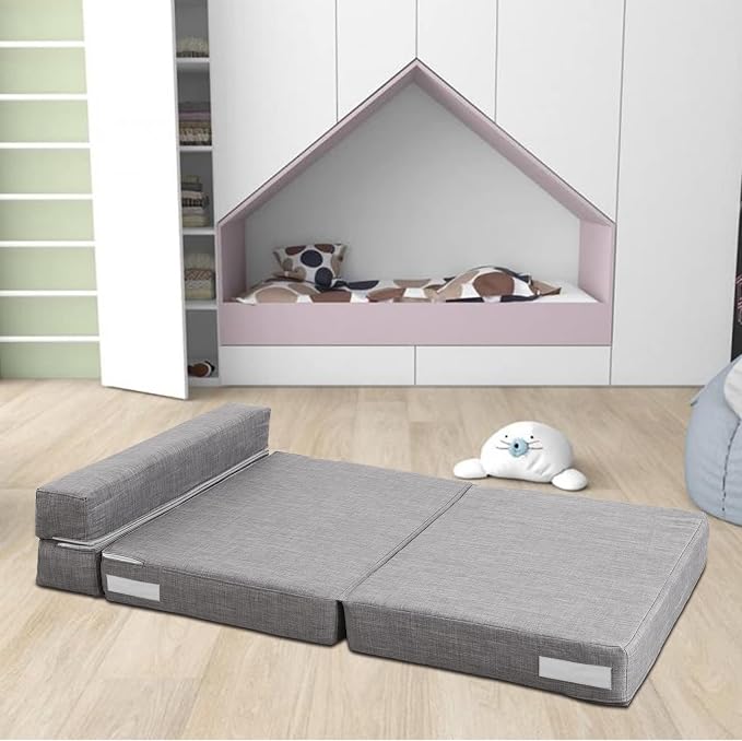 Folding Sofa Bed, Convertible Sleeper Chair - Image 5