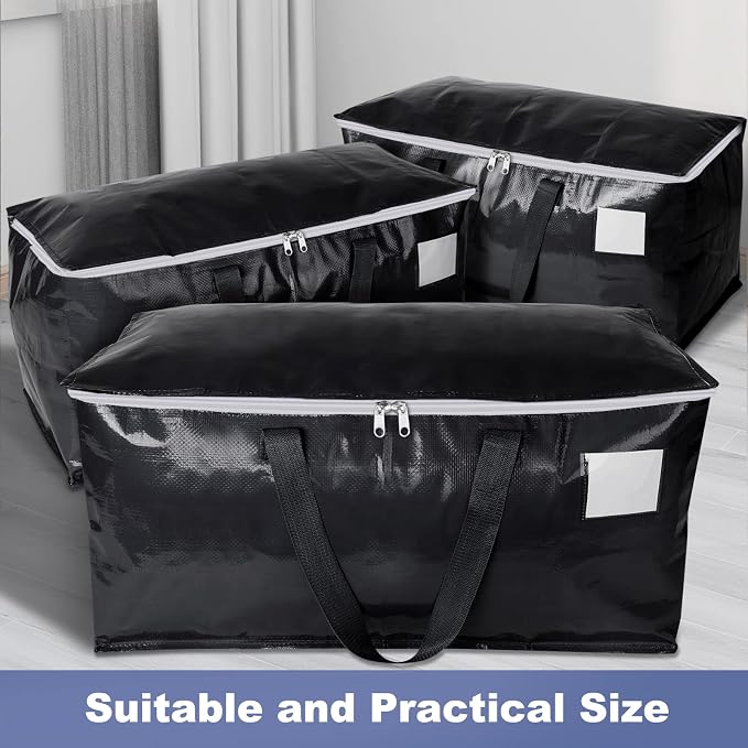 StorageRight Moving Bags, Moving Boxes, 93L 10-Pack Sotrage Bags, Reinforced - Image 5