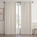 Topfinel Extra Wide 70 Inch Length Blackout Curtains 108 Inches Long 2 Panels by Topfinel