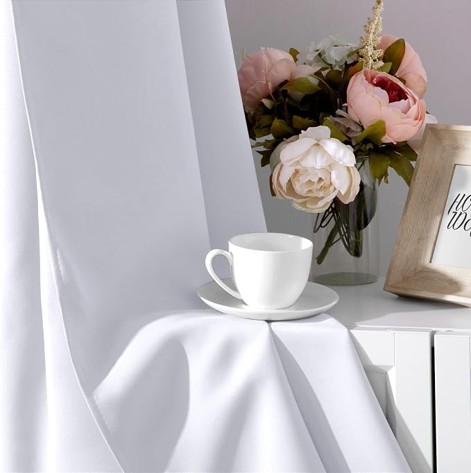 HOMEIDEAS Blackout Curtains | Room Darkening Soundproof Thermal Grommet Window - Image 5