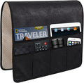 HAOMAIJIA Sofa Armrest Organizer, Remote Control Holder by HAOMAIJIA