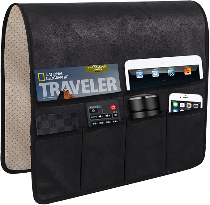 HAOMAIJIA Sofa Armrest Organizer, Remote Control Holder by HAOMAIJIA