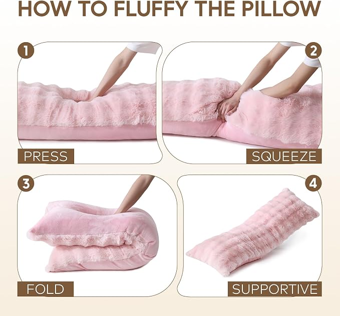 DOWNCOOL Premium Large Body Pillow Insert - Image 7