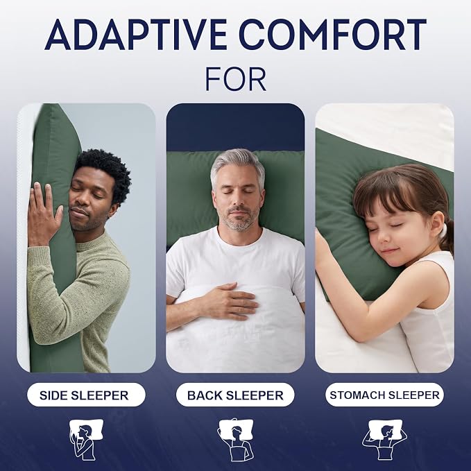DOWNCOOL Large Body Pillow Insert- Breathable Full Body Pillow - Image 5