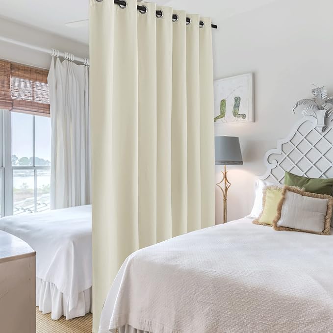 RYB HOME Blackout Divider Curtains - Image 4