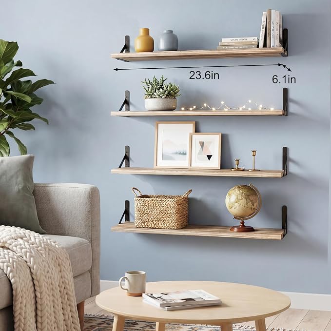 YGEOMER 23.6in Floating Shelves - Image 2