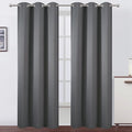 Frost Grey Thermal Blackout Curtains/42 x 95 Inch/Set of 2 Panels Room by Lemomo