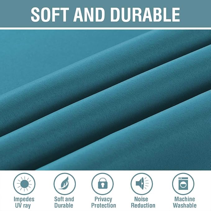 H.VERSAILTEX Window Treatment Blackout Curtains - Image 4