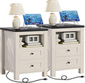 Joaxswe Nightstands Set of 2 by Joaxswe