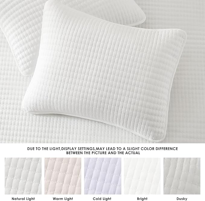 White California/Oversized King Size Quilt Bedding Set | Lightweight Soft - Image 5
