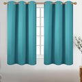 Diraysid Teal Grommet Blackout Curtains by Diraysid%2C+refresh+your+life