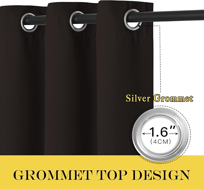 NICETOWN Blackout Curtains 84 Inch Length, Thermal Insulated Curtains - Image 6