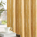 jinchan Boho Blackout Curtains 96 Inches Long Moon Phase Printed Drapes | by JINCHAN