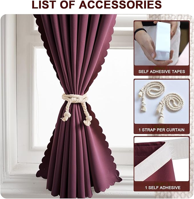 Self Adhesive Curtains, No Drilling Rodless Design - Image 6