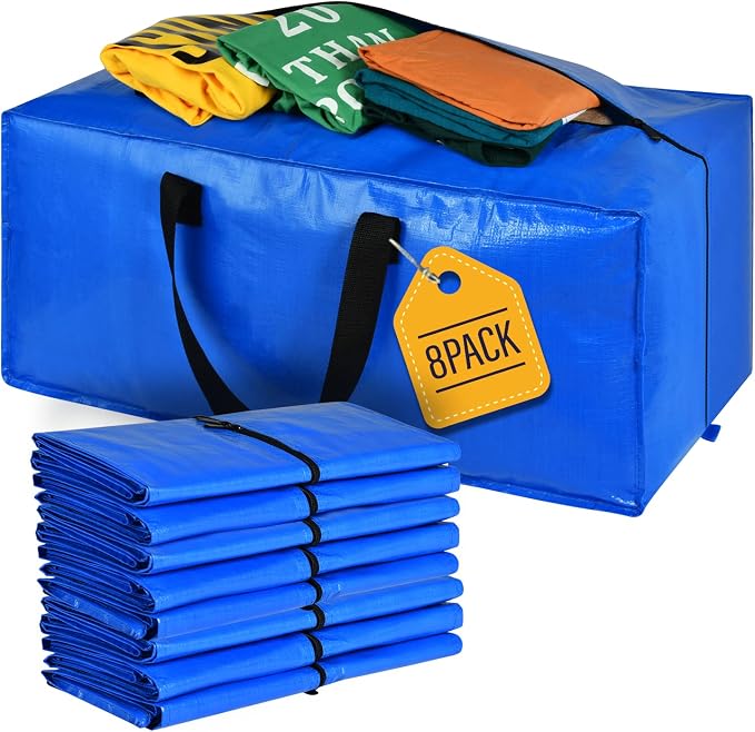 Moving Bags, Storage Totes, Extra Large Storage Bags by HAPPY+CHEERS
