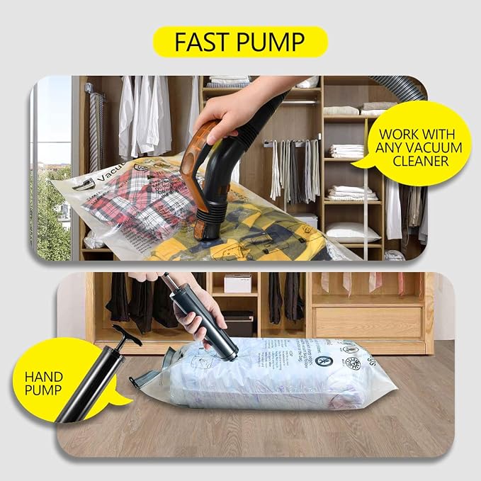 GONGSHI Vacuum Storage Bags, Space Saver Seal Bags - Image 6