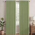 Deconovo Blackout Curtains for Bedroom, Living Room Curtains 63 Inches Long | by Unknown