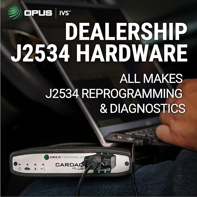 Opus IVS CarDAQ-Plus 3 All Makes J2534 Reprogramming Tool - Bluetooth