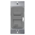 TOPGREENER Kalide 0-10V Dimmer Light Switch, LED Dimmer Switch, Low Voltage Dimmer, 3-GYay or Single Pole, 120VAC 60Hz, 120VAC 10A/ 277VAC 5A LED, TGSDS-010-GY, Gray