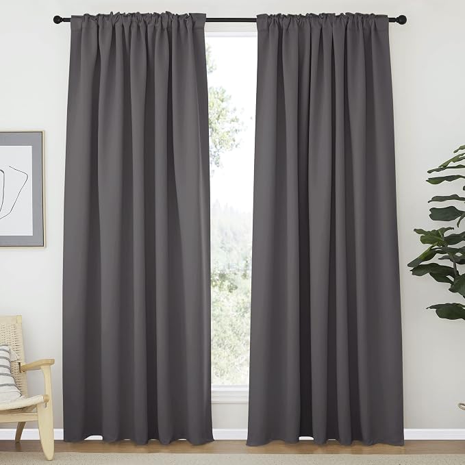 NICETOWN Blackout Curtain Panels Window Draperies - Image 2