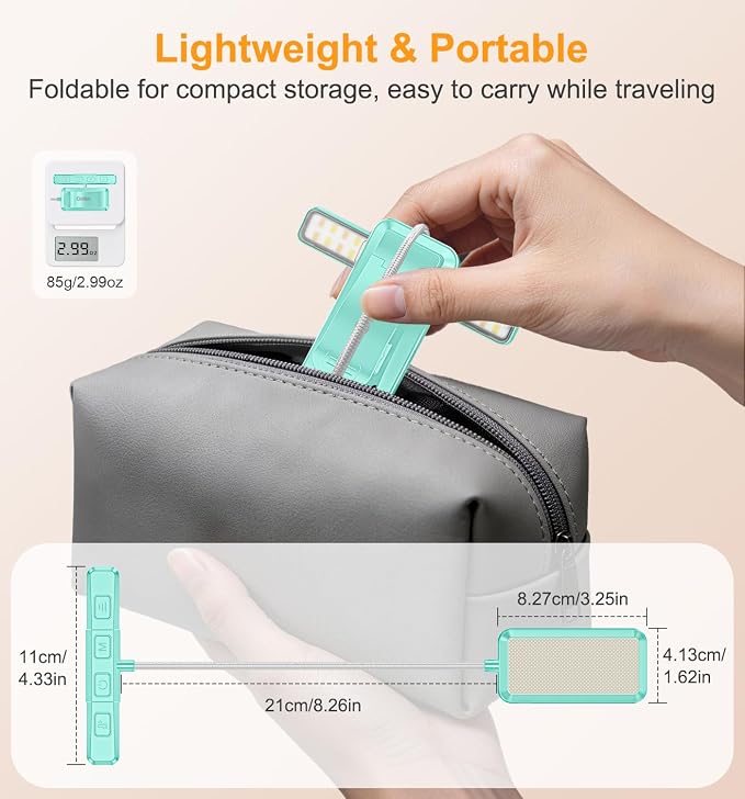 Gritin 2026 Gen 2 Book Light for Reading- 32 Eye Caring Full Spectrum LED | 5 - Image 9