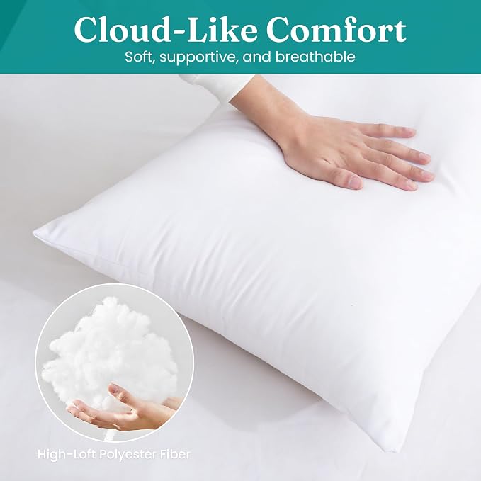 Oubonun 21x54 Full Body Pillow for Adults, Big Long Bed Pillow for Sleeping - Image 6