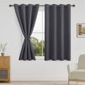 DWCN Dark Grey Blackout Curtains by DWCN
