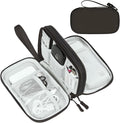 FYY Electronic Organizer, Travel Tech Pouch Bag, Coffee | Wrist Strap, by FYY