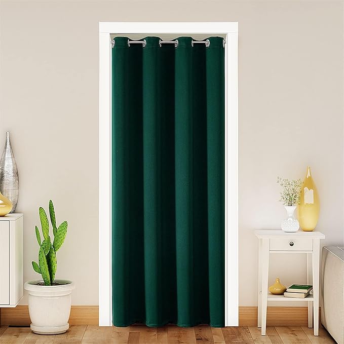 ChrisDowa Blackout Curtains for Bedroom 84 Inch Door Curtain, 1 Panel | 52W x by ChrisDowa