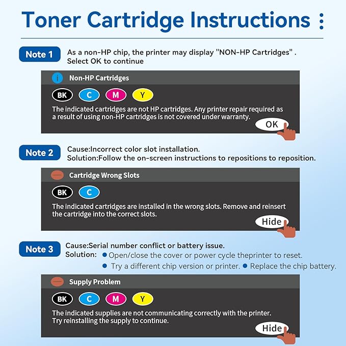 218A 218X Toner Cartridges 4 Pack 3301fdw with Chip Compatible Replacement for HP 218A 218X Color LaserJet Pro MFP 3301cdw 3201dw 3301sdw Printer W2180A W2180X High Yield (Black Cyan Yellow Magenta)