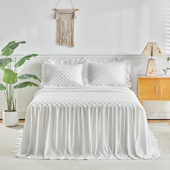 Ruffle Skirt Bedspread Set - Image 2
