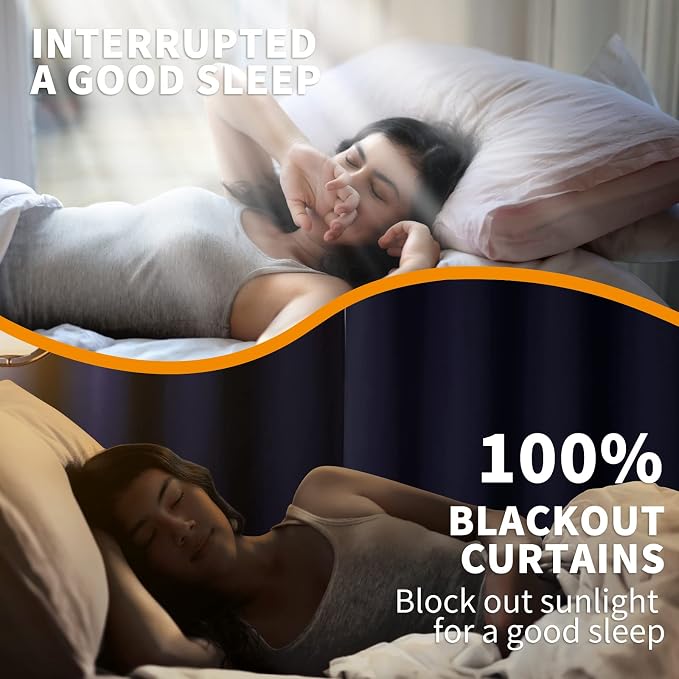 YoungsTex 100% Blackout Curtains - Image 2