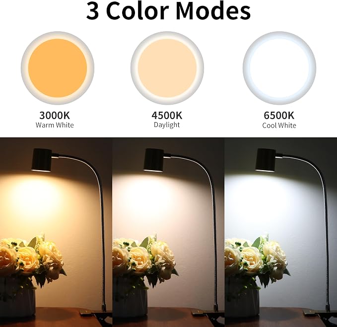 Dott Arts Desk Lamp, USB Clip On Light - Image 2