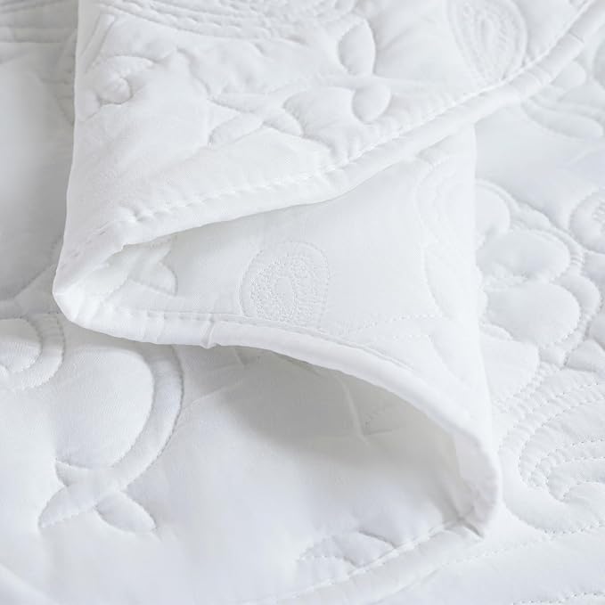 EVENHUG Oversized King Bedspreads California King Quilt Set - Image 6