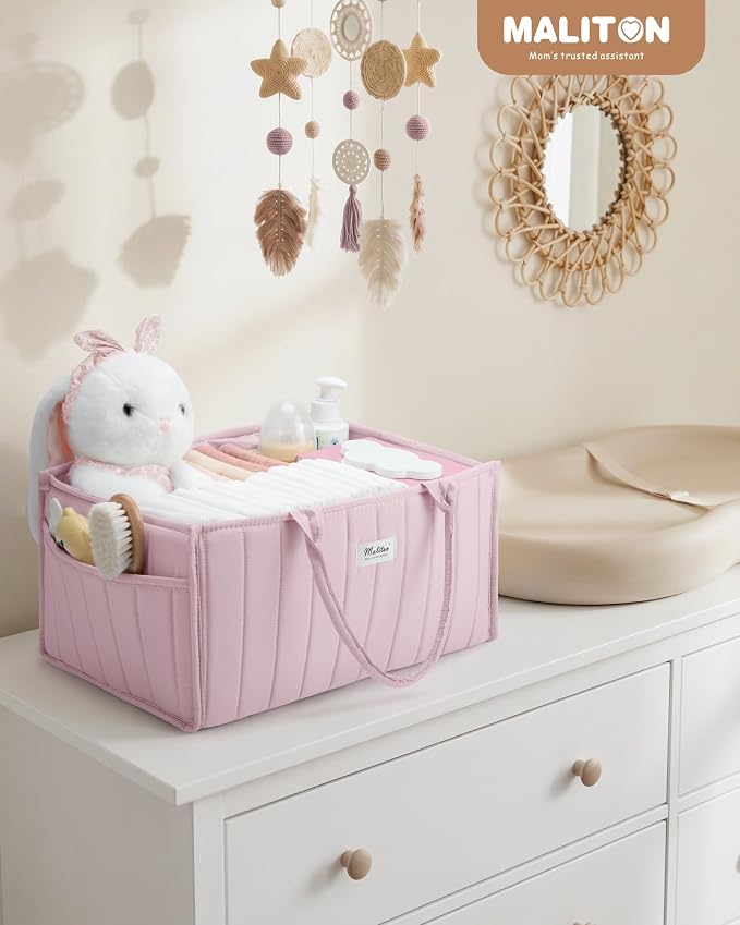 Maliton Baby Diaper Caddy Organizer - Image 8