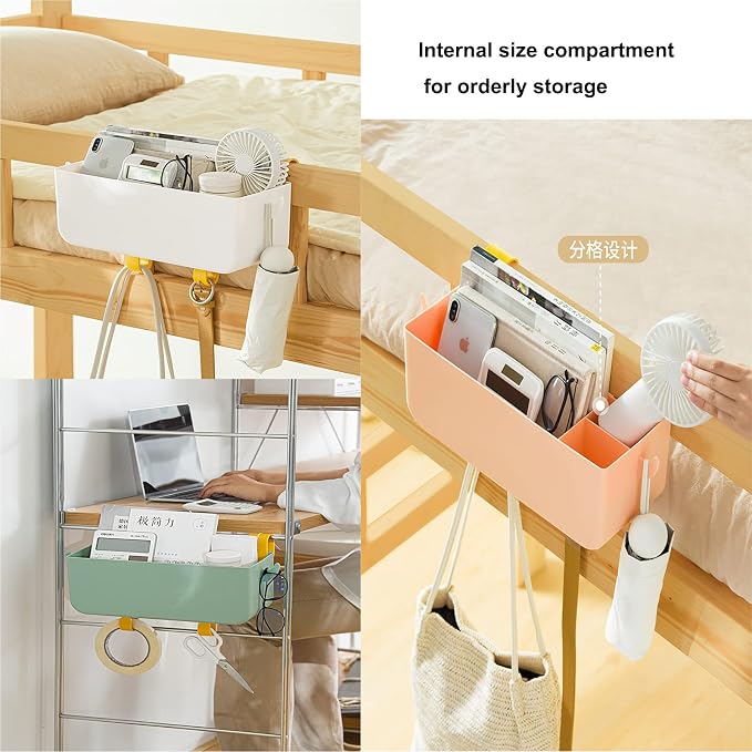 Bedside Organizer Storage Caddy Hanging as Bunk Bed Storage Accessories - Image 7