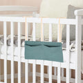uxcell Bedside Caddy, 2 Pocket Cotton Bedside Hanging Storage Bag, Soft Cotton by uxcell