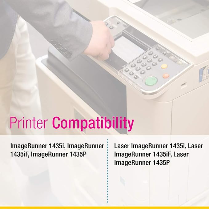 CS Replacement Toner Cartridge Compatible with Canon GPR54 9436B003 Black Laser ImageRunner 1435i 1435iF 1435P Toner Cartridge Black