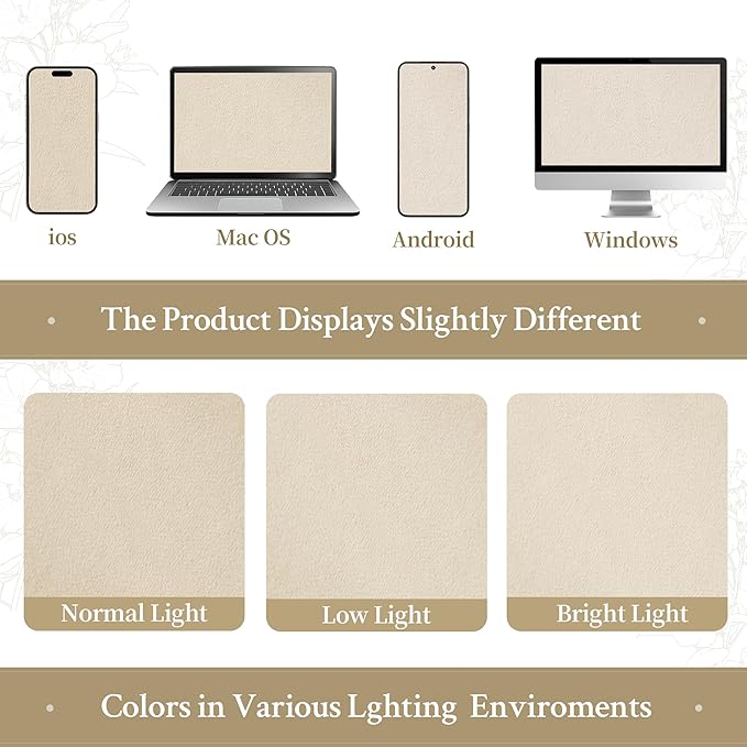 LAMIT Beige Velvet Curtains 102 Inch for Living Room, Elegant Thermal Insulated Drapes Noise Reducing Back Tab and Rod Pocket Drapes for Bedroom/French Door, 2 Panels, 52 x 102 Inch