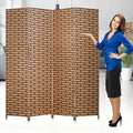 Room Dividers and Folding Privacy Screens 4 Panel 6 ft Foldable Portable Room by DKELI